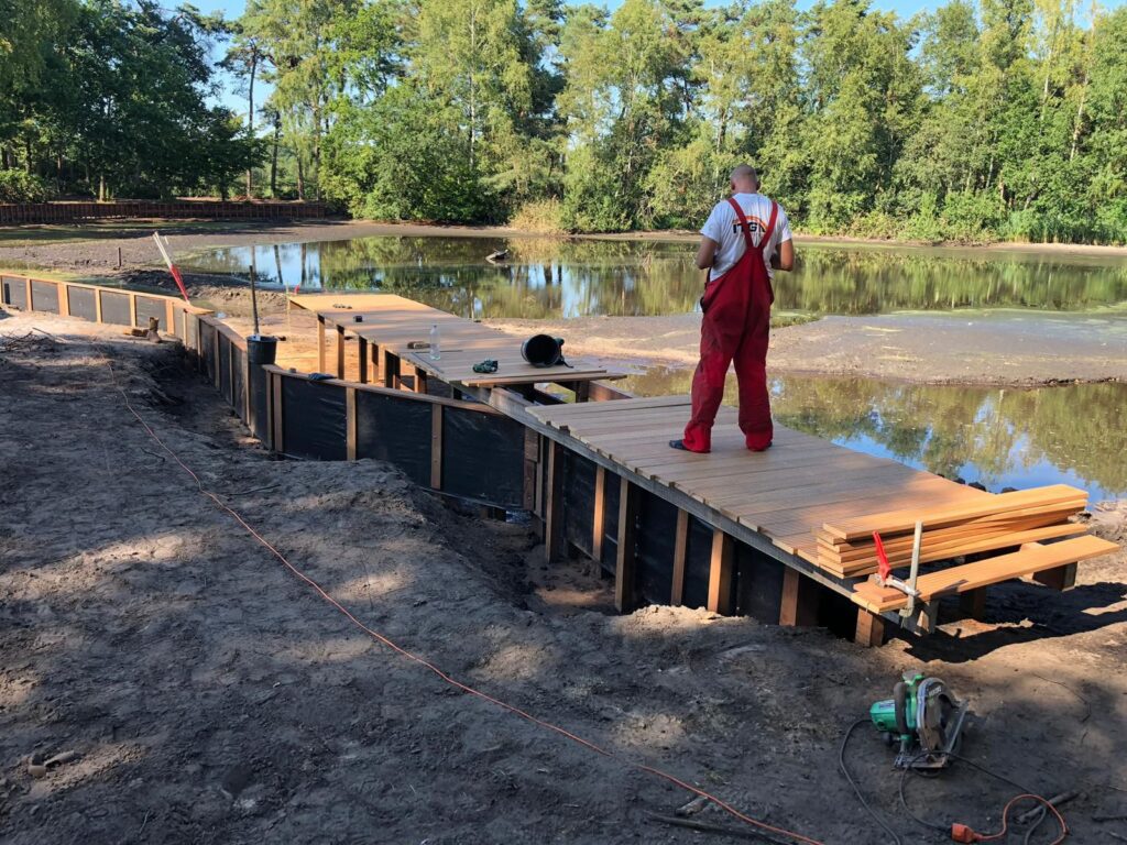 steigerbouw en vlonderbouw